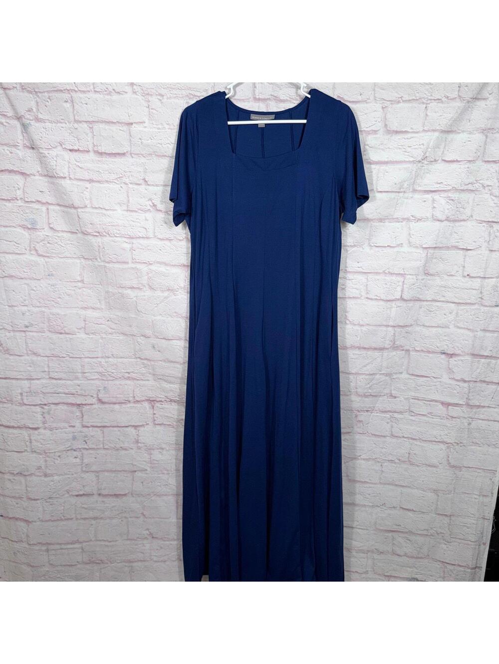 Jessica London Women's Plus Size Blue Maxi Dress 18/20